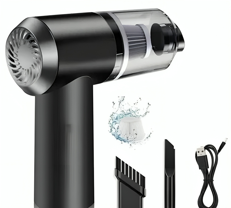 2 In 1 Car Vacuum Cleaner