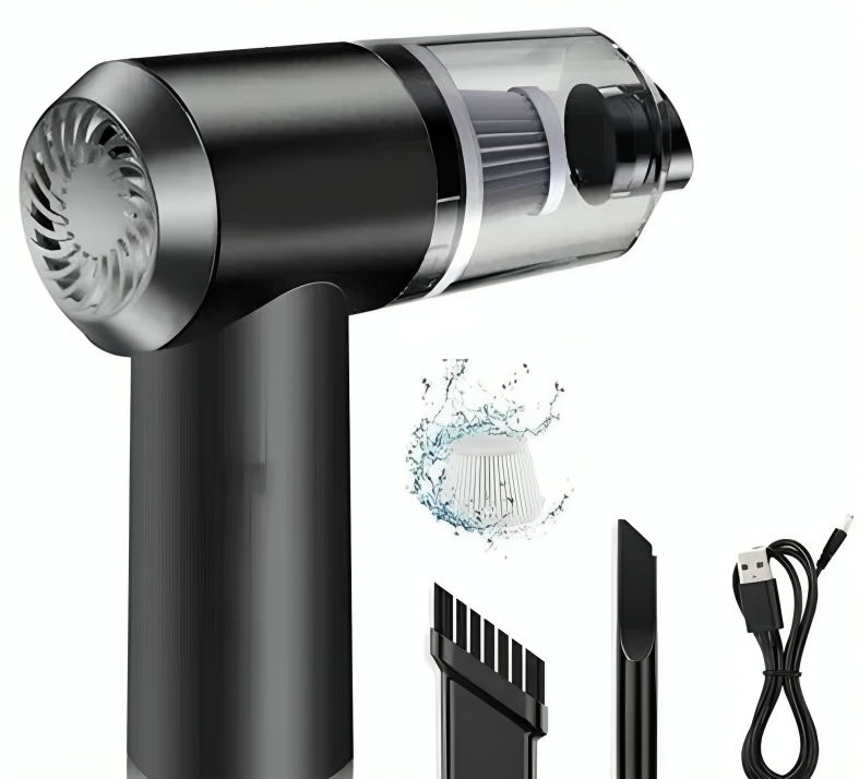 2 In 1 Car Vacuum Cleaner