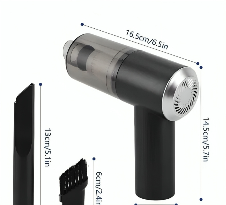 2 In 1 Car Vacuum Cleaner
