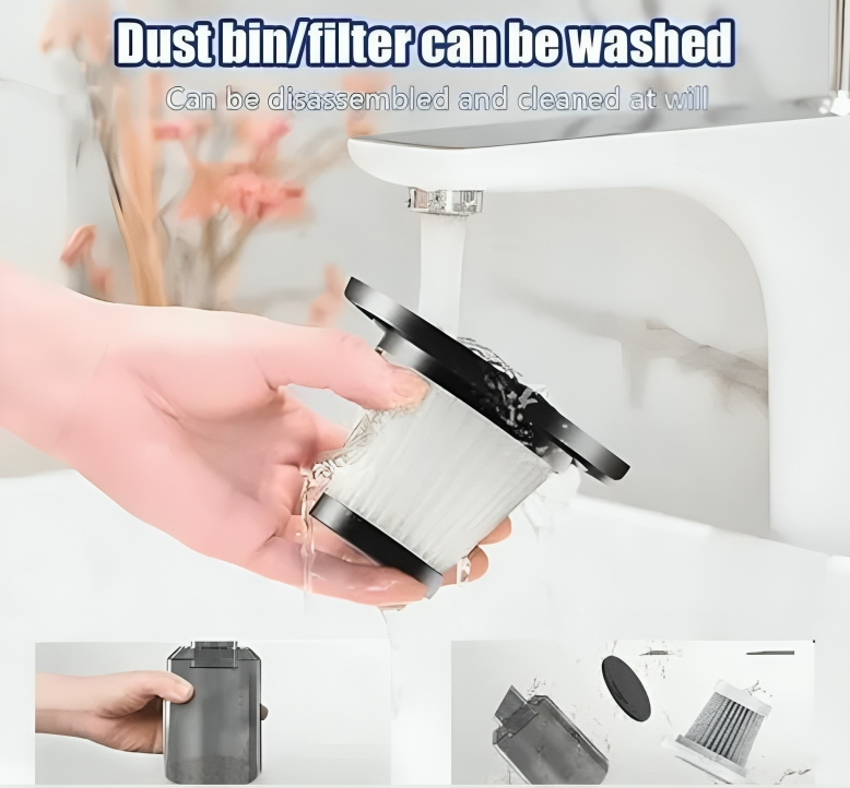 2 In 1 Car Vacuum Cleaner