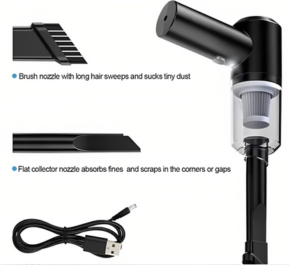 2 In 1 Car Vacuum Cleaner